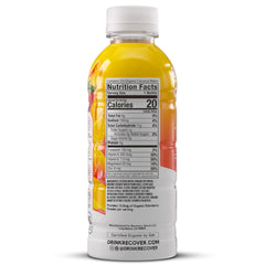RECOV3R 180 bottle placed on gym equipment illustrating on-the-go hydration after exercise
