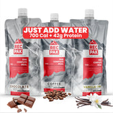 RecPak front packaging showing brand and calorie benefit