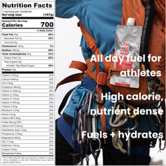 RecPak pouch being drunk on trail by athlete for fast refueling benefit
