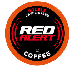Red Alert front packaging showing 40-count pack and bold branding for convenience
