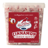 Red Bird front packaging showing 52 oz tub and label benefits