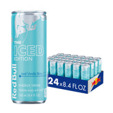 Red Bull front can showing Iced Vanilla Berry flavor and appeal