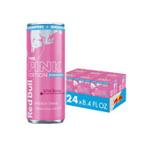 Red Bull Pink Edition front can showing vibrant wild berries branding and energizing look