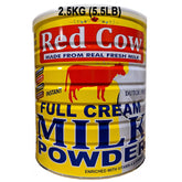 Red Cow front packaging 2.5kg showing product details and benefits