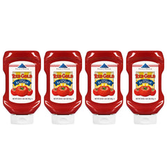 Red Gold bottle front packaging showing brand and size, highlights pantry-ready convenience