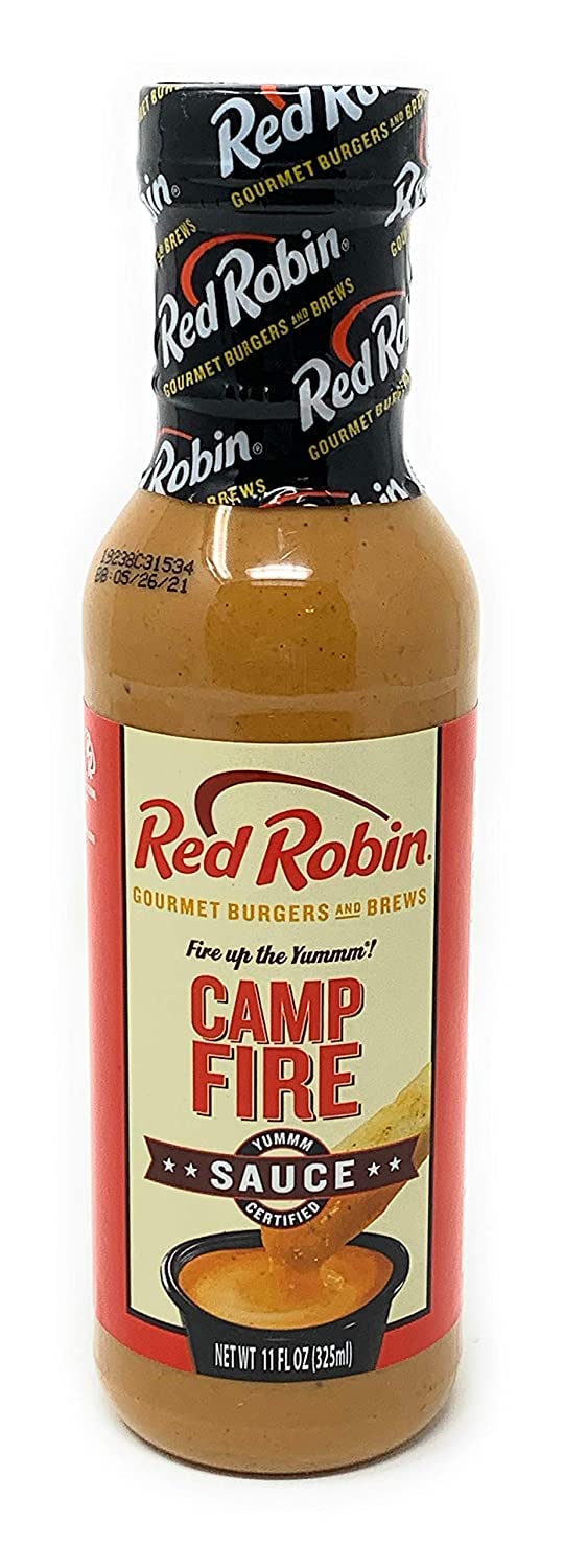 Red Robin bottle front packaging showing label and serving suggestion benefit