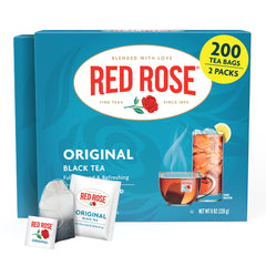 Red Rose front packaging showing two boxes and clear brand for confident pantry stocking