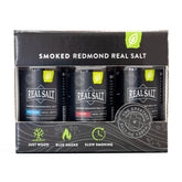 REDMOND front packaging trio showing gift-ready presentation and quality