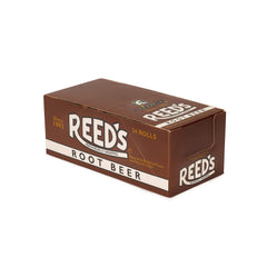 Reed's individually wrapped roll open to show seven neat pieces for easy sharing
