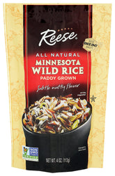 Reese front packaging showing 4oz bag and clear labeling for easy pantry use