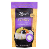 Reese front packaging showing 7 oz bag and clear brand label for pantry convenience