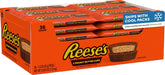 REESE'S front packaging showing 36-count bulk box and branding, easy grab-and-go