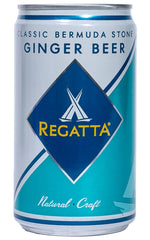Regatta slim can front view showing branding and premium design benefit