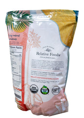 Relative Foods cassava flour close-up of fine texture enhancing tender baking results
