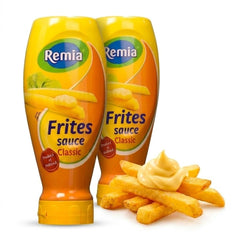 Remia front packaging showing two 500ml bottles and clear brand for quick purchase benefit