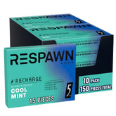 RESPAWN by Razer front packaging shows brand and cool mint freshness
