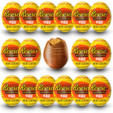 TREATBASKET Resse's front packaging showing 24-piece bulk gift bag and freshness