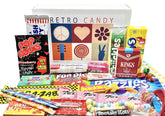 RETRO CANDY YUM front packaging showing ready-to-gift box and title, ideal present