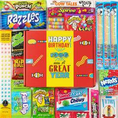 RETRO CANDY YUM front packaging shows ready-to-gift box for quick giving