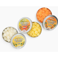 Retro Sours close-up sugar coating showcasing intense tang and texture