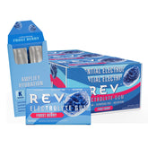 REV Frost Berry front packaging showing 12 pack and benefits