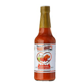 Rex Marie Sharp front label showing authentic Belizean hot sauce and clear ingredient promise