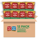 Rice-A-Roni cup front packaging showing product and benefits