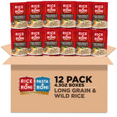 Rice-A-Roni front packaging showing herbs and benefit of easy preparation
