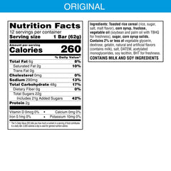 Rice Krispies Treats unwrapped Mega Bar close-up showing crisp texture