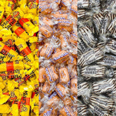 Rich & Richers front packaging showing the 1.5 lb candy mix, easy to serve
