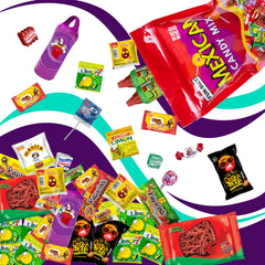 RICO RICO unwrapped selection displaying diverse candies for sharing