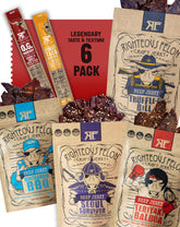 Righteous Felon front packaging showing six-pack gift presentation and premium appeal
