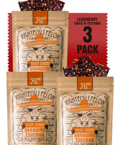 Righteous Felon front packaging showing bold habanero branding and benefits