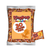 Ring Pop front packaging showing 30-count orange pack and party-ready benefit