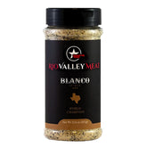 Rio Valley Meat Blanco front packaging showing label and bottle benefits