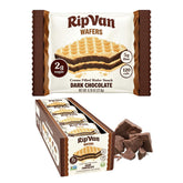 Rip Van Wafels front packaging showing 16-count and low-sugar benefit
