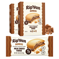 Rip Van Wafels front packaging showing product and keto benefits