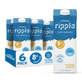 Ripple front carton showing branding and pack size benefit of convenience