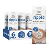 Ripple half & half front carton showing label and size for easy identification