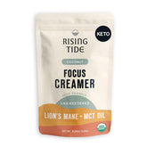 Rising Tide front packaging showing label and benefits for easy shelf recognition