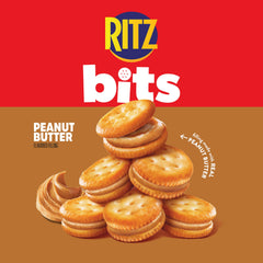 RITZ peanut butter center detail showing creamy filling for taste