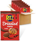 RITZ front packaging showing six 8 oz bags, convenient bulk snacks