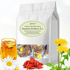Rlvym front packaging showing 30-bag box and branding for convenient herbal tea