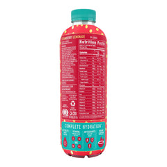 ROAR bottle cap and pouring stream highlighting easy-drink convenience