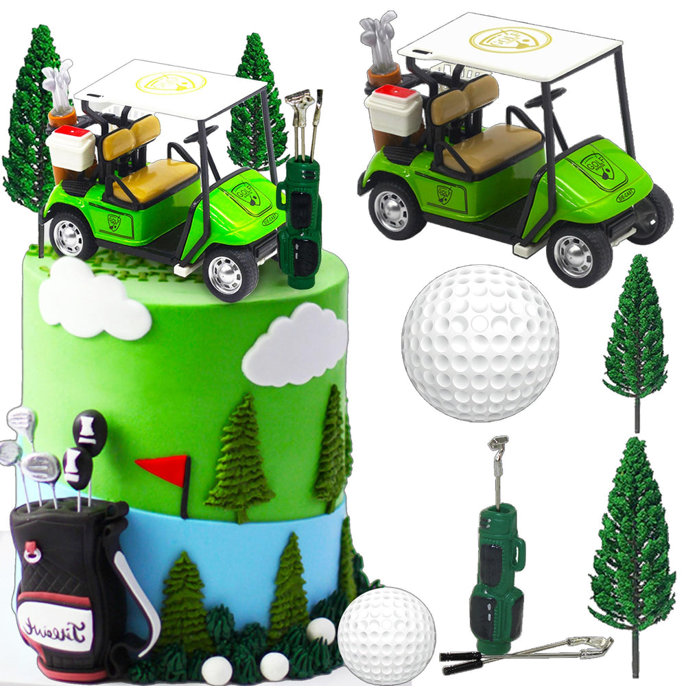 Roaring Good Time front packaging showing full golf topper set and contents