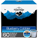 Roast Ridge front packaging showing 60-count pods and flavor name, communicates convenience