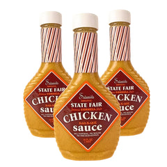 The Rob Salamida Company front bottle showing Cornell-style marinade, highlights authentic fair flavor