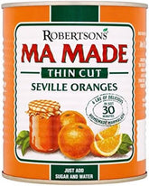 Robertson's Mamade tin front view showing brand and product for easy identification and authentic English origin