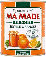 Robertson's Mamade tin front view showing brand and product for easy identification and authentic English origin