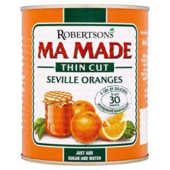 Robertson's front pack showing thin-cut marmalade mix and ease of use